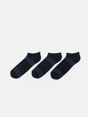 Lcw Eco Çizgili Erkek Patik Çorap 3'lü