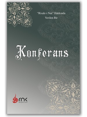 Konferans (Çanta Boy) - Bediüzzaman Said Nursi