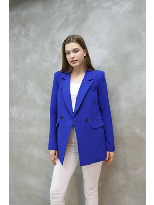 Ceket Blaze Çift Düğmeli Düz Klasik