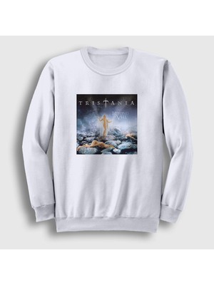 Presmono Unisex Beyaz Beyond The Veil Tristania Sweatshirt