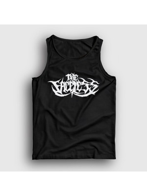 Presmono Unisex Siyah Logo The Faceless Atlet