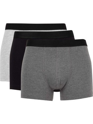 DeFacto Regular Fit 3'lü Boxer K7635AZ24AU