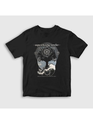 Presmono  Çocuk Siyah San Antonio A Perfect Circle T-Shirt