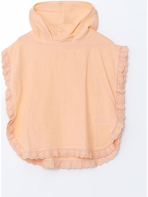 Lcw Baby Kapüşonlu Bebek Müslin Panço