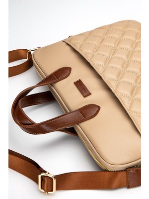 Meschain Macbook Air Pro 13.3 ve 14 Inç Vizon Laptop Evrak Çantası Zarif ve Kullanışlı