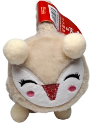 Kitti Spteks Kitti Kız Çocuk Bej Renk Maskot Figürlü Kışlık Peluş Kulaklık