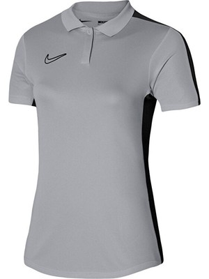 Nike Kadın Futbol Antrenman Polo Tişört W Nk Df ACD23 Polo Ss Gri