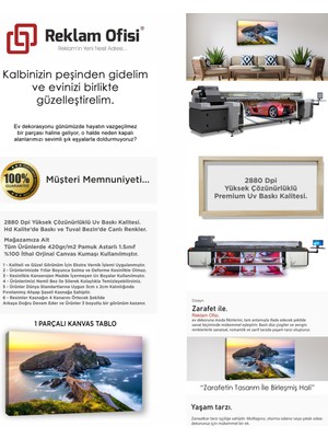 Reklam Ofisi Kuzey Ispanya Manzara, Doğa Temalı Premium Kanvas Tablo