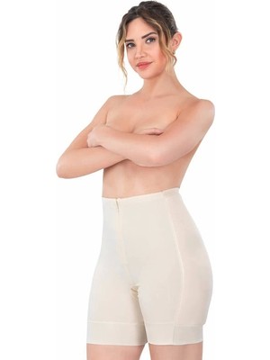 Önden Fermuarlı Paçalı Pop Up Korse 2838