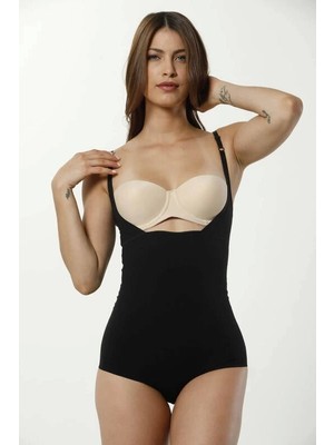 Lazer Kesim Göğüs Destekli Body Korse 2004