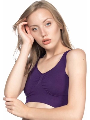Mor Emay 4001 Soft Sporcu Büstiyer