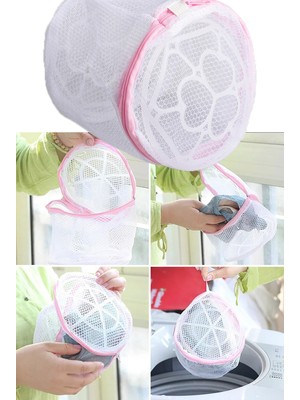 Techno Station Sütyen Yıkama Filesi Tam Korumalı Hassas Çamaşır Yıkama Aparatı