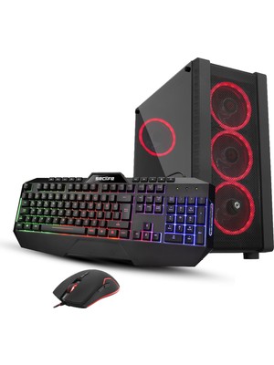 Seclife GM-1263 I5-12400F 16GB 500GBSSD 4gb 1650 500W Dos Oyuncu Pc