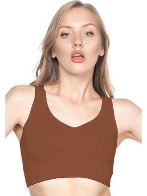 Kahve Mı Emay 4001 Soft Sporcu Büstiyer