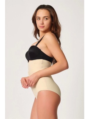 Ten Emay 2932 Double Karın Agraf Destekli Slip Lazer Korse
