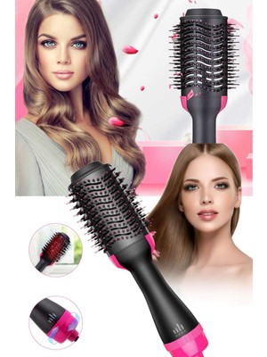 Tarak Saç Kurutma ve Şekillendirme Tarağı Düzleştirici ve Şekillendirici Kurutucu