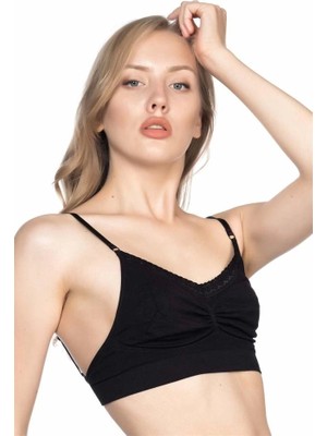 Siyah Emay 4035 Agraflı Minimizer Korse