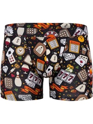 Timion Doreanse Erkek  Modal Baskılı Boxer 1817