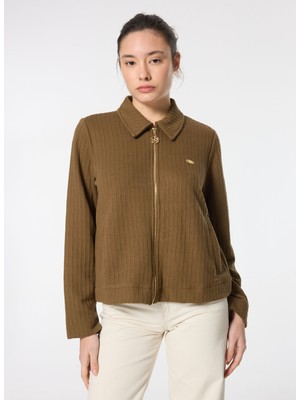 U.s. Polo Assn. Polo Yaka Haki Kadın Sweatshırt Rıt