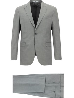 Kiğılı 7 Drop Slim Fit Dar Kesim Yünlü Takım Elbise