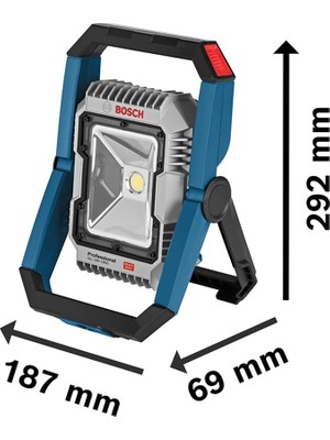 Bosch Professional GLI 18V-1900 Akülü El Feneri Baretool