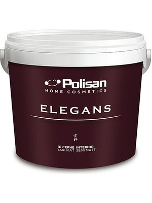 Polisan Elegans Yarı Mat Açık Fildişi - 2,5 L