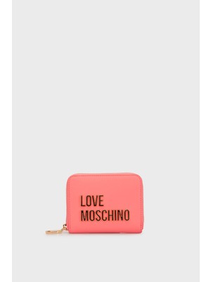 Love Moschino Logolu Fermuarlı Cüzdan Bayan Cüzdan JC5613PP1MKD0464