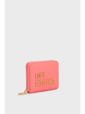 Love Moschino Logolu Fermuarlı Cüzdan Bayan Cüzdan JC5613PP1MKD0464