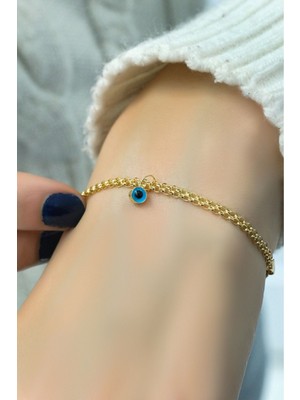 Nazar Boncuklu Bismark Bileklik