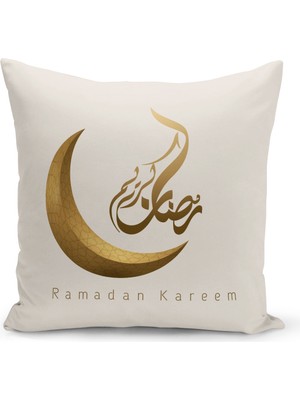 Bertille Home Ramazan Serisi Çift Tarafı Dijital Baskılı Kırlent Kılıfı