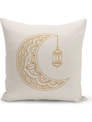 Bertille Home Ramazan Serisi Çift Tarafı Dijital Baskılı Kırlent Kılıfı