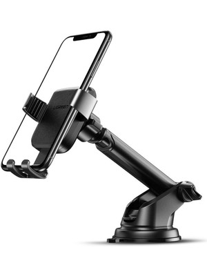 Ugreen  Ayarlanabilir Kollu Araç Içi Vantuzlu Telefon Tutucu, Siyah - 60990