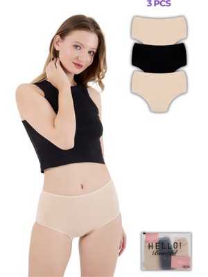 Siera Kadın Extra Yüksek Bel 3'lü Külot Seti