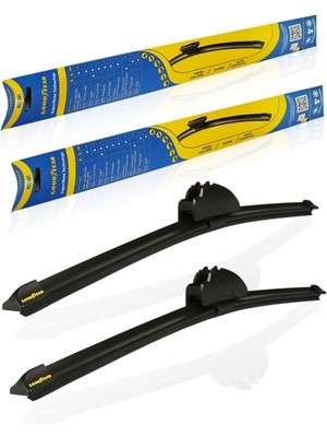 Goodyear Audi A3 Supermute 2'Li Muz Silecek Takımı 2013-2020 Hatchback (5 Kapı) (650Mm+450Mm)