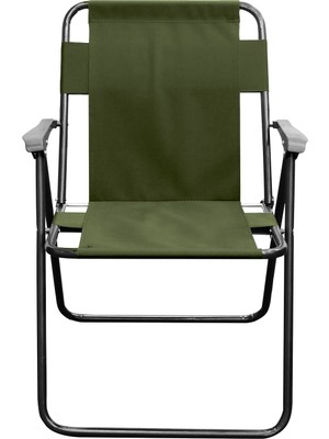 Mounty Katlanabilir Plastik Kollu Lüks Kamp Sandalyesi