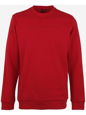 Samsunspor Baskılı Bisiklet Yaka Sweat