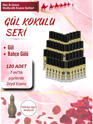 Hac Umre Serisi - Gül Kokulu Seri 120 Adet