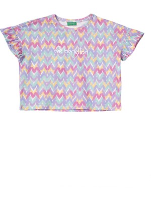 United Colors Of Benetton Kız Çocuk Tshirt BNT-G21235