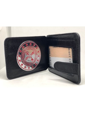 Hazine ve Maliye Bakanlığı Rozetl Kredi Kartlık Hakiki Deri