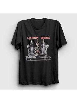 Presmono  Siyah Mindloss Metal Gorefest T-Shirt