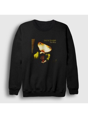 Z zepplin Presmono  Siyah Vicious Delicious Infected Mushroom Sweatshirt