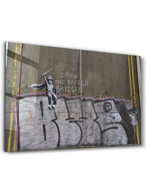 Banksy - Draw The Raised Bridge  Designer's Collection Cam Tablo