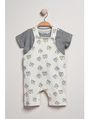 T-Shirt Salopet 2'li Takım