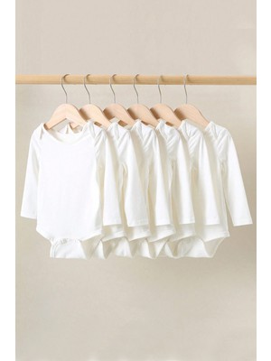 %100 Pamuk Uzun Kollu Yumuşak Doku Zıbın