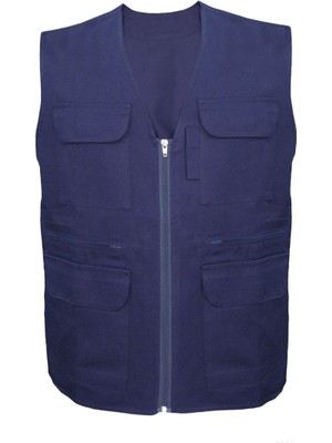 Saygınlar Yelek Safari V Yaka