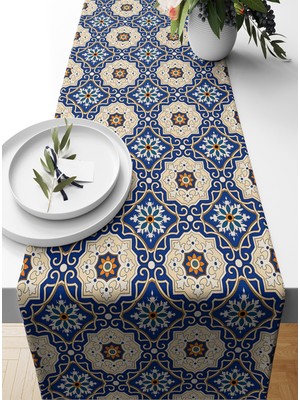 Bertille Home Ramazan Serisi 140 x 40  cm  Dijital Baskılı Runner (Ramadan)