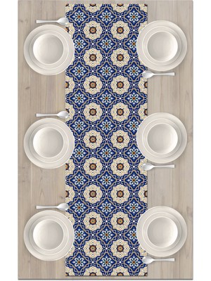 Bertille Home Ramazan Serisi 140 x 40  cm  Dijital Baskılı Runner (Ramadan)