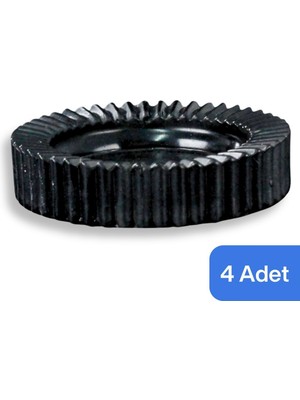 Küllük Altın Kül Tablası Dekoratif Küllük 4 Adet Model 5