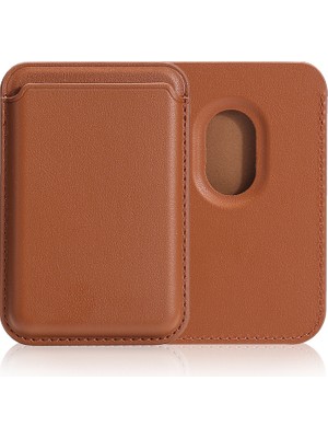 Magnetik Cardsafe Kartlık-Açık Kahve