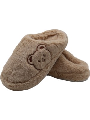 HFKY Kadın Vizon Ev Terliği, Kaymaz Tabanlı Eva Malzemeden Yapılmış, Rahat ve Konforlu